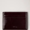 Credit Card Slip Deep Aubergine Patent Women Credit Card Slip Deep Aubergine Patent Women