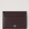 Credit Card Slip Ebony Small Classic Grain Women Credit Card Slip Ebony Small Classic Grain Women