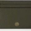 Credit Card Slip Juniper Green Small Classic Grain Credit Card Slip Juniper Green Small Classic Grain