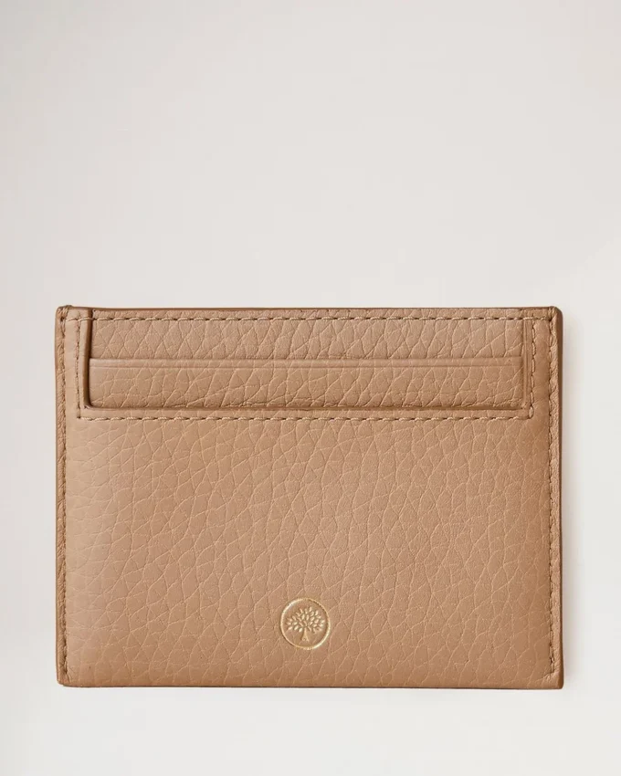 Credit Card Slip Light Salmon Heavy Grain Women Credit Card Slip Light Salmon Heavy Grain Women