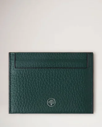 Credit Card Slip Mulberry Green Heavy Grain Women