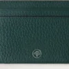 Credit Card Slip Mulberry Green Heavy Grain Women Credit Card Slip Mulberry Green Heavy Grain Women