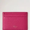 Credit Card Slip Mulberry Pink Heavy Grain Women Credit Card Slip Mulberry Pink Heavy Grain Women