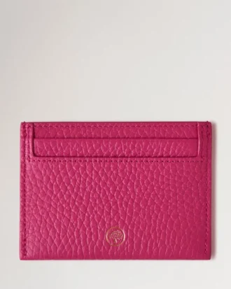 Credit Card Slip Mulberry Pink Heavy Grain Women