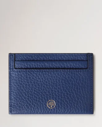 Credit Card Slip Pigment Blue Heavy Grain Women