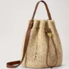 Crochet Bucket Natural Crochet Raffia Summer Edit