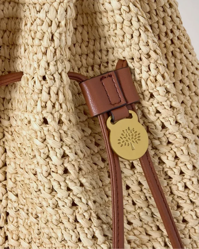 Crochet Bucket Natural Crochet Raffia Summer Edit