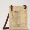 Crochet Crossbody Bag Natural Crochet Raffia Summer Edit Crochet Crossbody Bag Natural Crochet Raffia Summer Edit