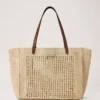 Crochet Tote Natural Crochet Raffia Summer Edit