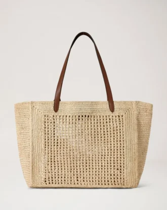 Crochet Tote Natural Crochet Raffia Summer Edit