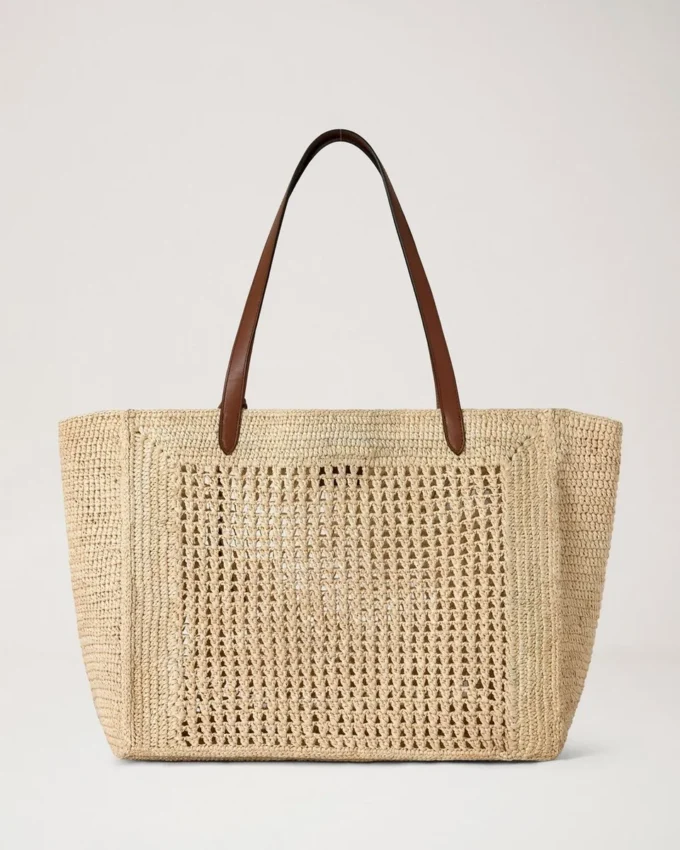 Crochet Tote Natural Crochet Raffia Summer Edit