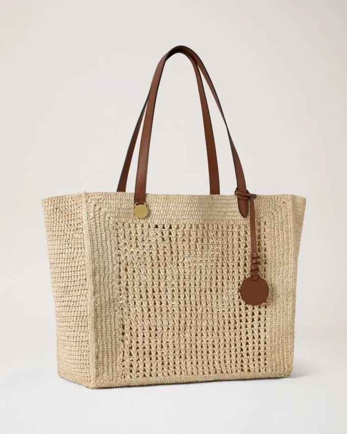 Crochet Tote Natural Crochet Raffia Summer Edit