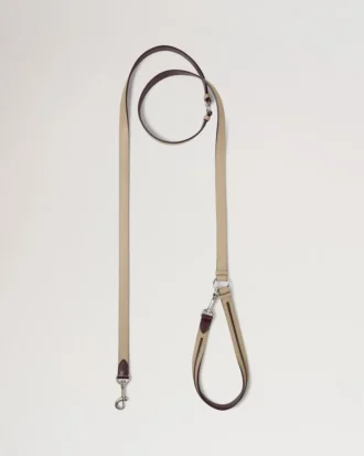 Crossbody Dog Leash Dune & Oxblood Small Classic Grain Crossbody Dog Leash Dune & Oxblood Small Classic Grain