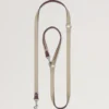 Crossbody Dog Leash Dune & Oxblood Small Classic Grain Crossbody Dog Leash Dune & Oxblood Small Classic Grain