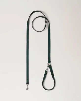 Crossbody Dog Leash Mulberry Green Small Classic Grain