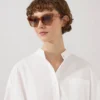 Daisy Sunglasses Blonde Horn Bio Acetate & Bio Nylon Daisy Sunglasses Blonde Horn Bio Acetate & Bio Nylon