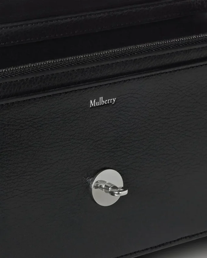 Darley Clutch Black High Shine Leather Women Darley Clutch Black High Shine Leather Women
