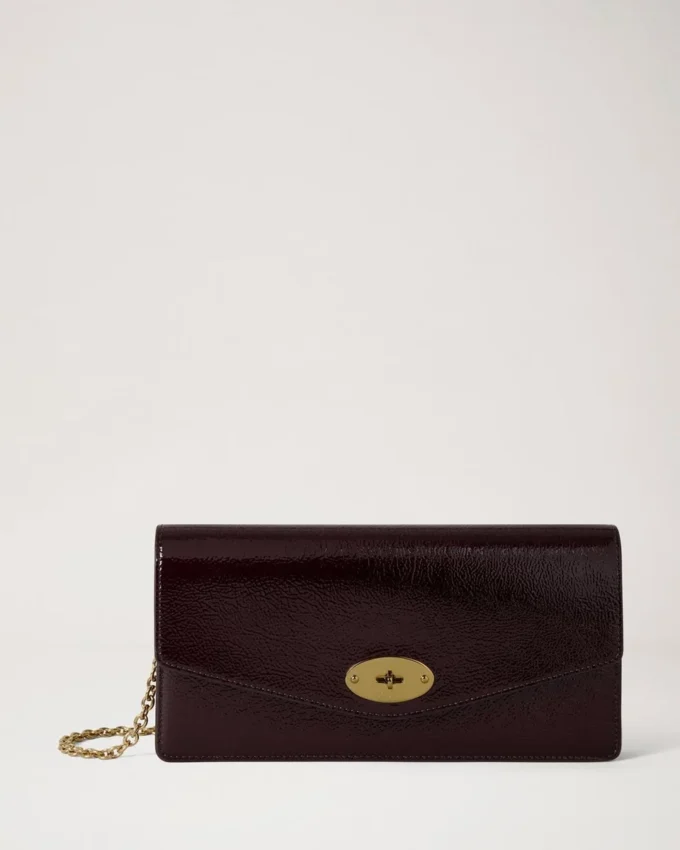 Darley Clutch Deep Aubergine Patent Women Darley Clutch Deep Aubergine Patent Women