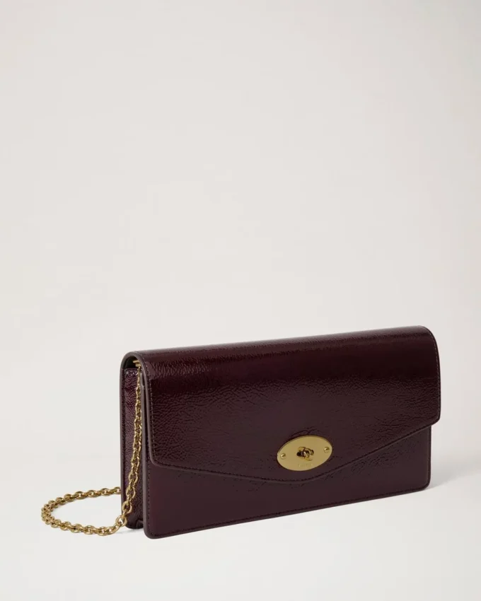 Darley Clutch Deep Aubergine Patent Women Darley Clutch Deep Aubergine Patent Women