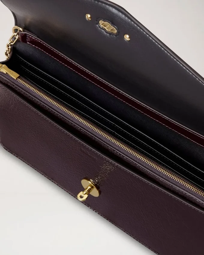Darley Clutch Deep Aubergine Patent Women Darley Clutch Deep Aubergine Patent Women