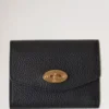 Darley Concertina Wallet Black Small Classic Grain Darley Concertina Wallet Black Small Classic Grain