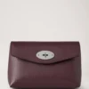 Darley Cosmetic Pouch Black Cherry Small Classic Grain Darley Cosmetic Pouch Black Cherry Small Classic Grain
