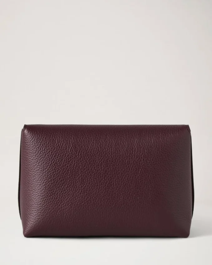 Darley Cosmetic Pouch Black Cherry Small Classic Grain Darley Cosmetic Pouch Black Cherry Small Classic Grain
