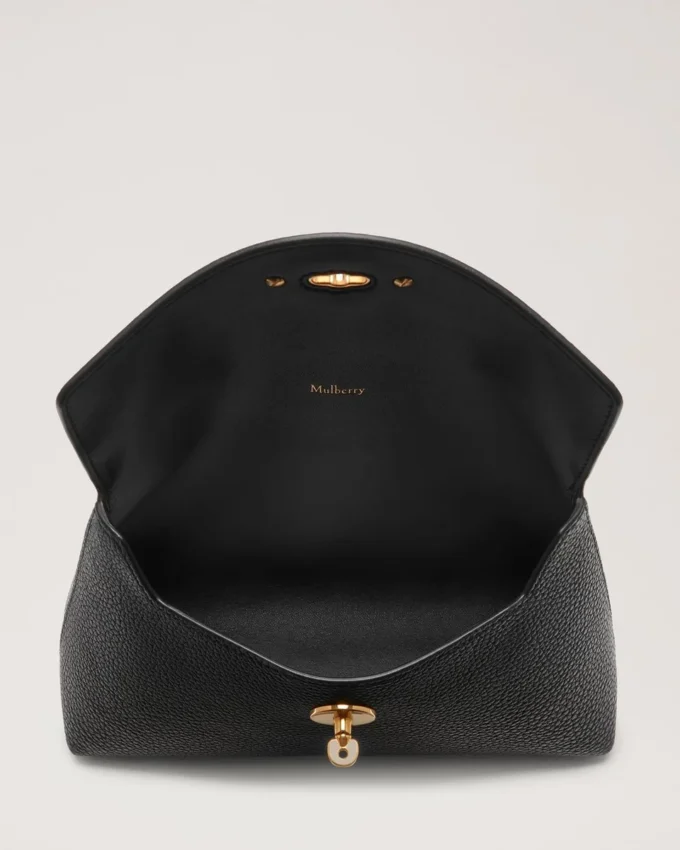 Darley Cosmetic Pouch Black Small Classic Grain Darley Cosmetic Pouch Black Small Classic Grain