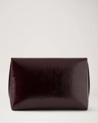 Darley Cosmetic Pouch Deep Aubergine Patent Women