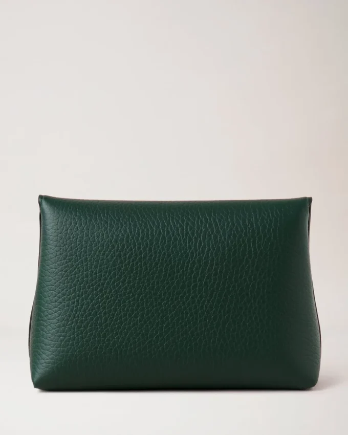 Darley Cosmetic Pouch Mulberry Green Heavy Grain Darley Cosmetic Pouch Mulberry Green Heavy Grain
