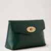 Darley Cosmetic Pouch Mulberry Green Heavy Grain Darley Cosmetic Pouch Mulberry Green Heavy Grain