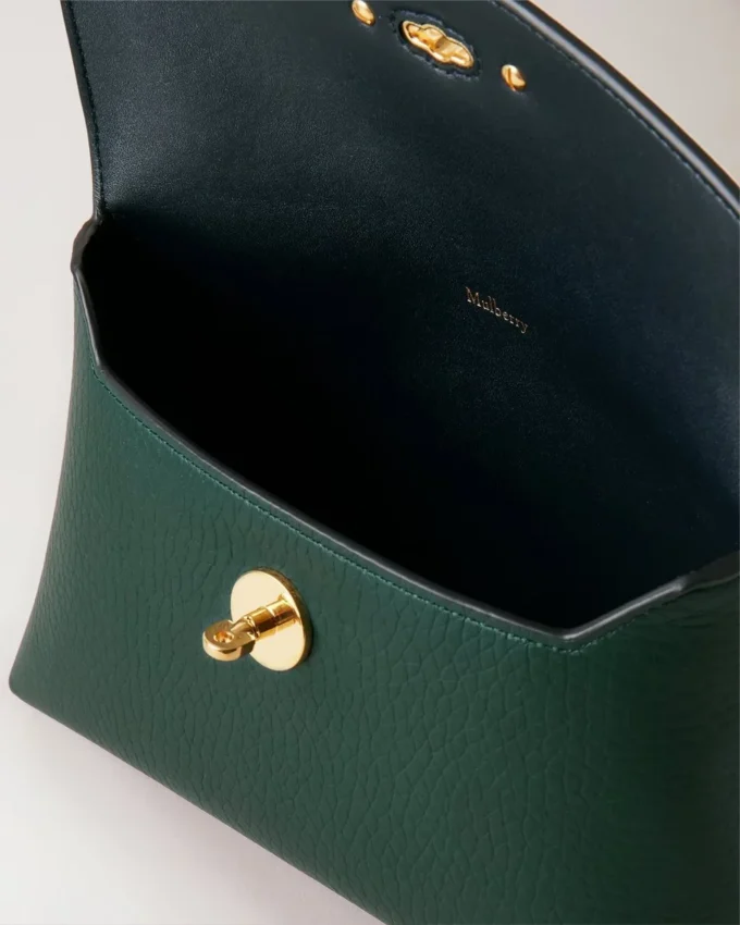 Darley Cosmetic Pouch Mulberry Green Heavy Grain Darley Cosmetic Pouch Mulberry Green Heavy Grain