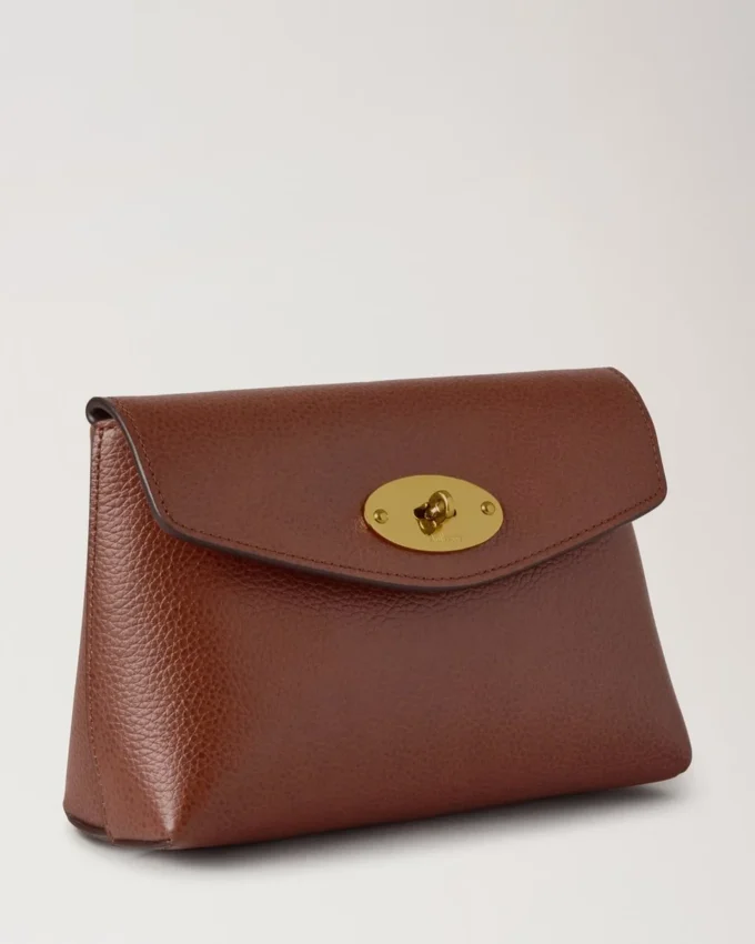 Darley Cosmetic Pouch Oak Small Classic Grain Women Darley Cosmetic Pouch Oak Small Classic Grain Women
