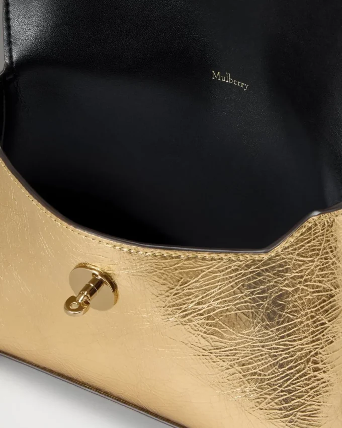 Darley Cosmetic Pouch Somerset Gold Grainy Metallic Darley Cosmetic Pouch Somerset Gold Grainy Metallic