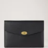 Darley Envelope Pouch Black Small Classic Grain