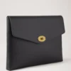 Darley Envelope Pouch Black Small Classic Grain