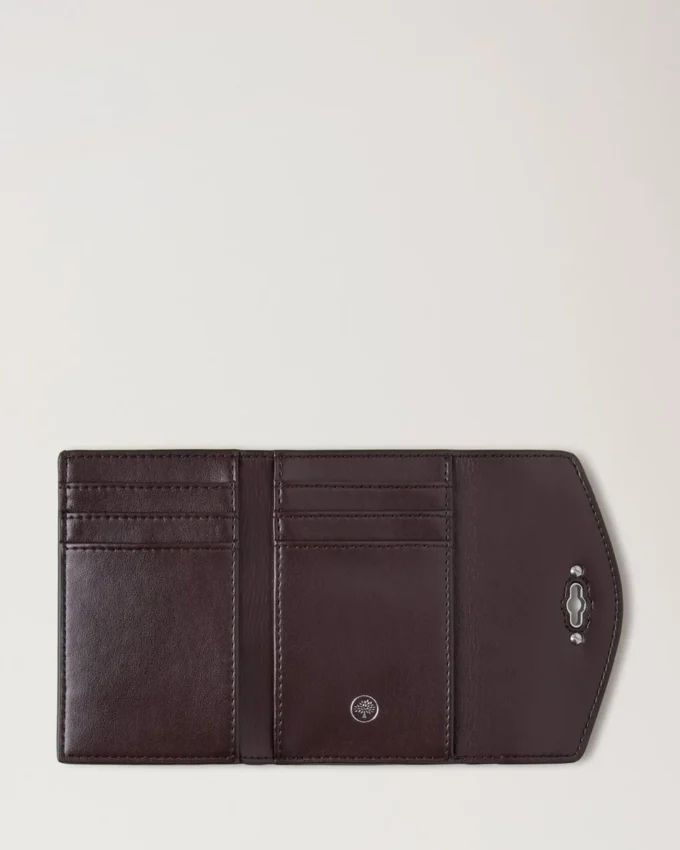 Darley Folded Multi-Card Wallet Black Cherry Small Classic Grain Darley Folded Multi-Card Wallet Black Cherry Small Classic Grain