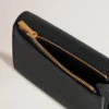 Darley Folded Multi-Card Wallet Black Small Classic Grain