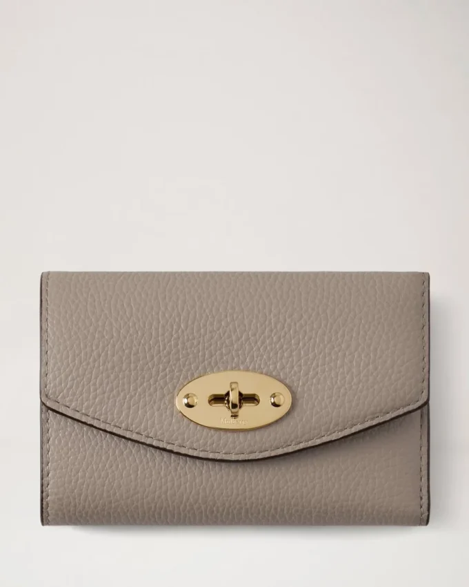 Darley Folded Multi-Card Wallet Cashmere Taupe Small Classic Grain Darley Folded Multi-Card Wallet Cashmere Taupe Small Classic Grain