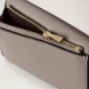 Darley Folded Multi-Card Wallet Cashmere Taupe Small Classic Grain Darley Folded Multi-Card Wallet Cashmere Taupe Small Classic Grain
