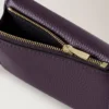 Darley Folded Multi-Card Wallet Deep Aubergine Small Classic Grain Darley Folded Multi-Card Wallet Deep Aubergine Small Classic Grain