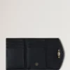 Darley Folded Multi-Card Wallet Ebony Small Classic Grain