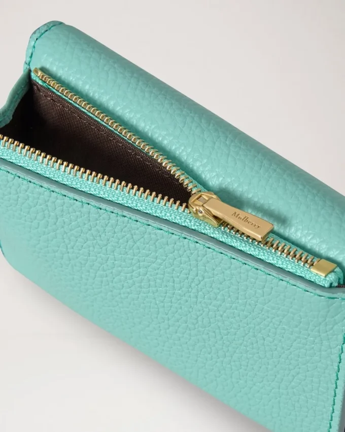 Darley Folded Multi-Card Wallet Marina Blue Small Classic Grain Darley Folded Multi-Card Wallet Marina Blue Small Classic Grain