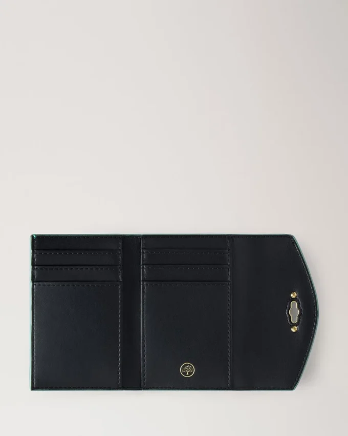 Darley Folded Multi-Card Wallet Marina Blue Small Classic Grain Darley Folded Multi-Card Wallet Marina Blue Small Classic Grain
