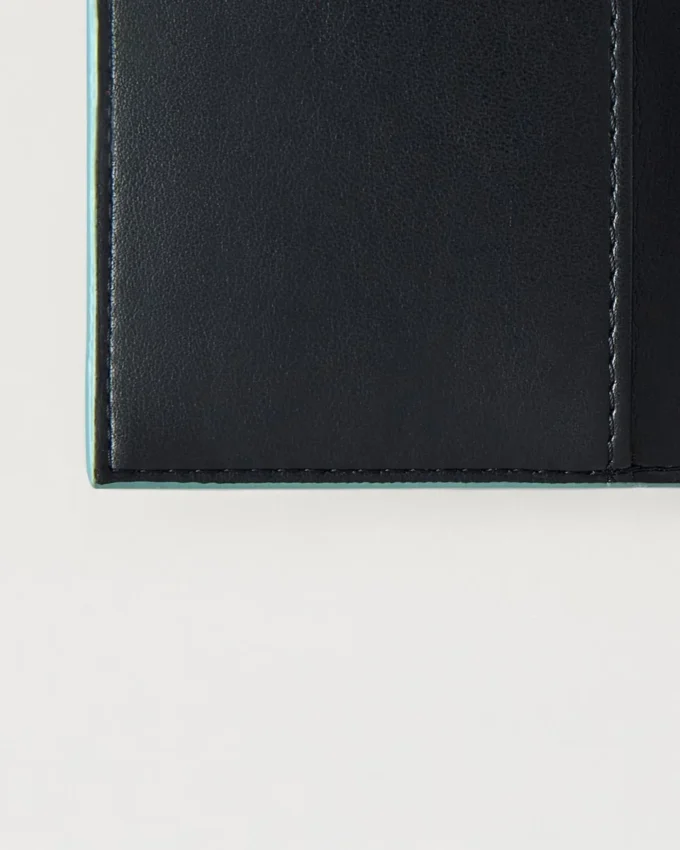 Darley Folded Multi-Card Wallet Marina Blue Small Classic Grain Darley Folded Multi-Card Wallet Marina Blue Small Classic Grain