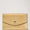 Darley Folded Multi-Card Wallet Somerset Gold Grainy Metallic Darley Folded Multi-Card Wallet Somerset Gold Grainy Metallic