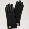 Darley Gloves Black Smooth Nappa Scarves & Hats Darley Gloves Black Smooth Nappa Scarves & Hats