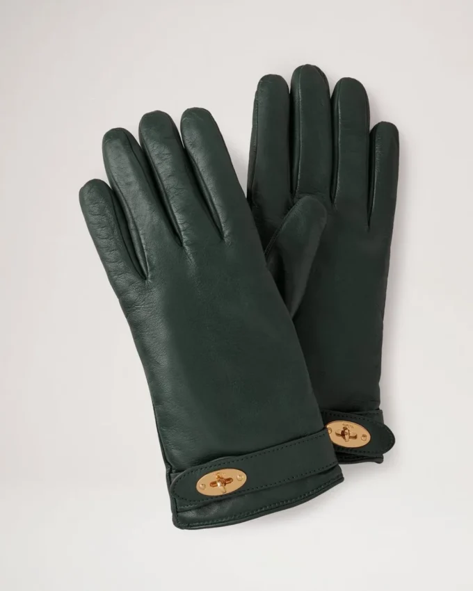 Darley Gloves Mulberry Green Smooth Nappa Darley Darley Gloves Mulberry Green Smooth Nappa Darley