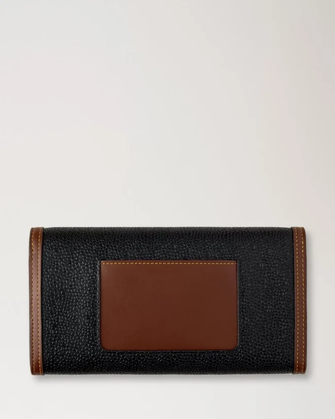 Darley Wallet Black & Cognac Bio-Based Scotchgrain