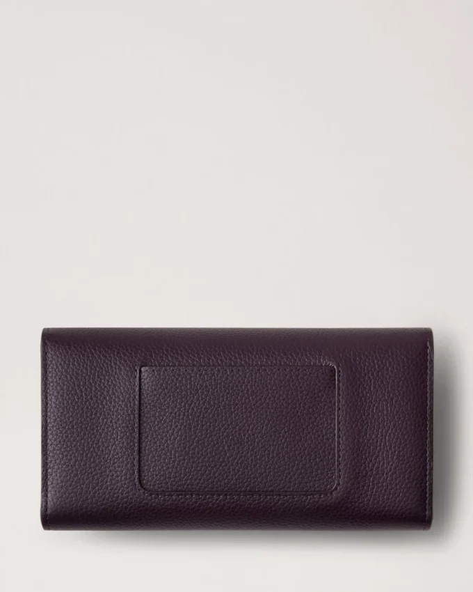 Darley Wallet Deep Aubergine Small Classic Grain Darley Wallet Deep Aubergine Small Classic Grain
